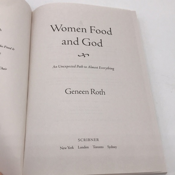 Book-Women Food And God by: Geneen Roth—#1 New York Times BestSeller - Picture 3 of 7